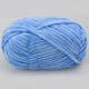 Пряжа плюшевая Premium Yarn Baby Love (Беби Лав) Голубой №327 - плюш для амигуруми, игрушек, маленький моточек 50г/60м - изображение 3
