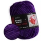 Пряжа плюшевая Premium Yarn Baby Love (Беби Лав) Фиолет №358 - плюш для амигуруми, игрушек, маленький моточек 50г/60м - изображение 1