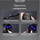 Перкуссионный массажер MDHL 7017 (Black) электромассажер вибрационный, пистолет массажный, 30 режимов, 6 насадок, кейс - изображение 8