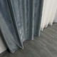 Бархатные шторы голубого цвета на тасьме 2шт. 150х270 ALBO 000353629 - изображение 10