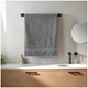 Банное полотенце 70х140 см 100% хлопок для дома серый Colorful Home HM-4214 - зображення 2