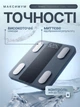 Умные весы для фитнеса напольные электронные до 180 кг диагностические из закаленного стекла LED-дисплей синхронизация со смартфоном для контроля показателей - изображение 2