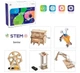 Дерев'яний навчальний STEM-конструктор 5в1 ExtraDigital Advanced Science Lab Kit NV822812 (9990000822812) - зображення 2