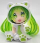 Аніме фігурка 7 см Хацуне Міку зелена, вокалоїд чібі Hatsune Miku Chibi anime figure - изображение 1