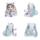 Аніме фігурка 7 см Хацуне Міку блакитна, вокалоїд чібі Hatsune Miku Chibi anime figure - изображение 2