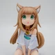 Аніме фігурка 11 см Кінако Осакана дівчинка-котик, Kinako Osakana cat girl з вушками - изображение 7