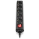 Мережевий фільтр живлення REAL-EL RS-Protect M 3m, black (EL122300028) - зображення 10