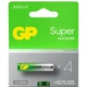 Батарейка Gp AAA LR3 Super Alcaline * 4 (24A21-SB4 / 4891199218224) - изображение 1