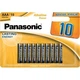 Батарейка Panasonic AAA LR03 Alkaline Power * 10 (LR03REB/10BW) - изображение 1