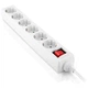 Мережевий фільтр живлення REAL-EL RS-6 Protect M 1.8m, white (EL122300031) - зображення 4