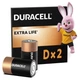 Батарейка Duracell D LR20 щелочная 2шт. в упаковке (81545439/5005987/5014435) - изображение 1