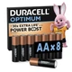 Батарейка Duracell Optimum AA лужні 8 шт. в упаковці (5014726 / 5015601) - изображение 1