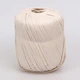 FibraNatura Raffia (Фибранатура Рафия), Молочный №116-15, летняя пряжа для сумок, шляпок, декора, флористических элементов - изображение 3