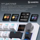Клавіатура бездротова GamePro Asgard Valhalla QLAB Sakura Switch White With Display (MK160-W-D-QS-PRO) - зображення 5