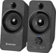 Акустична система 2.0 Defender SPK 190, 8Вт, USB, чорна (65190) - изображение 1