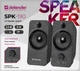 Акустична система 2.0 Defender SPK 190, 8Вт, USB, чорна (65190) - изображение 2
