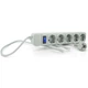 Сетевой фильтр питания Merlion 5 розеток, 1.8 м (G518) - изображение 1