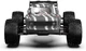 Радиоуправляемая машинка HOSHI FRENZY N517A 1:12 Brushless 4WD до 70 км/ч, RC внедорожник на пульте управления, Hobbywing 45A, карбоновое шасси, RTR - изображение 8