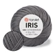 Пряжа YarnArt Iris, Темно-сірий №0934, Ярнарт Ірис 100% мерсеризована бавовна, нитки для в'язання гачком і спицями іграшок, купальників, топів - зображення 1