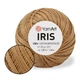 Пряжа YarnArt Iris, Карамель №0930, Ярнарт Ірис 100% мерсеризована бавовна, нитки для в'язання гачком і спицями іграшок, купальників, топів - зображення 1