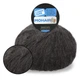Пряжа Candy-Yarn Mohair 75% - Темно-сірий No43, 25 г 237м. Мохерова нитка для в'язання. - зображення 1
