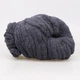 Lady Yarn Chunky Blanket, Вугільний сірий SL1017 - товста плюшева пряжа Чанкі Бланкет, 300 г / 33 м, для пледів і об'ємних виробів - зображення 3