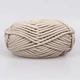 YarnArt Cord Yarn, Беж №753 толстая трикотажная пряжа, для сумок, пуфов, корзин, декора, ЯрнАрт Корд Ярн - изображение 3
