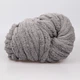 Lady Yarn Chunky Blanket, Серый PL157 - толстая плюшевая пряжа Чанки Бланкет, 300 г / 33 м, для пледов и объемных изделий - изображение 3