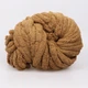 Lady Yarn Chunky Blanket, Тёмная карамель SL1011 - толстая плюшевая пряжа Чанки Бланкет, 300 г / 33 м, для пледов и объемных изделий - изображение 3
