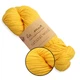La Mia Natural Wool, Желтый №877 - шерстянная пряжа для вязания средней толщины, 100г/200м, 100% шерсть - изображение 1