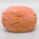 Пряжа Milk Cotton Персик №64, хлопок с молочным акрилом для вязания, мягкая детская пряжа 50г/100м для вязания игрушек и одежды - изображение 3