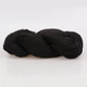 La Mia Natural Wool, Черный № 815 - шерстянная пряжа для вязания средней толщины, 100г/200м, 100% шерсть - изображение 3