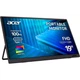 Монитор портативный 18.5" Acer PM191QEbmiuux IPS 1920x1080 100 Гц 290 кд/м² USB-C колонки 2x1.5 Вт Black (UM.XP1EE.E01) - изображение 2