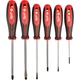 Набор отверток Milwaukee магнитных с трехгранной рукояткой PZ1/PZ2/SL3/SL4/SL5.5/SL6.5, 6шт - изображение 1