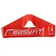 Спортивная резинка для фитнеса петля для тренировки 15кг EasyFit красного цвета - изображение 1