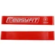 Спортивная резинка для фитнеса петля для тренировки 15кг EasyFit красного цвета - изображение 2