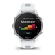 Смарт-часы Garmin Forerunner 170 Whitestone белый с белым ремешком - изображение 3