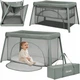 Кроватка-манеж Lionelo MILA GREEN SAGE - изображение 1