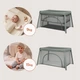 Кроватка-манеж Lionelo MILA GREEN SAGE - изображение 2