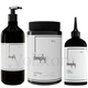 Набір для зволоження та сяяння волосся Deeply: Зволожувальний шампунь Deeply Hydrating Shampoo 1л / Глянцева маска Deeply Gloss Finishing Mask 1л / Пілінг для шкіри голови Deeply Refreshing Scalp Peeling 200мл - зображення 1