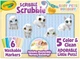 Набор для творчества Крайола Crayola Scribble Scrubbie Baby Pets Nursery (747701) - изображение 3