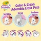Набор для творчества Крайола Crayola Scribble Scrubbie Baby Pets Nursery (747701) - изображение 4
