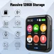 MP3 плеер AiMoonsa D30 128GB с Bluetooth 5.3, сенсорным экраном 2”, черный - изображение 2