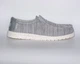 Мокасини чоловічі Hey Dude Wally Stretch Sox Wide 46 (31 см) Grey (42660-030) - зображення 1
