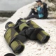 Бінокль польовий гумовий з чохлом 8X Baigish W10 8x40 Камуфляжний (6598-13931) - зображення 1
