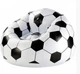 Надувное кресло-пуф Inflatable Sofa / Надувное кресло-мешок 110×110×85 см Черно-белый (6598-14004) - изображение 3