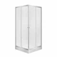 Душова кабіна Lidz Wawel SC90x90.SAT.LOW.FR, скло Frost 4 мм + Lidz Душовий піддон KAPIELKA ST90x90х14 - зображення 1