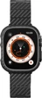 Ремінець Pitaka Carbon Fiber Modern для Apple Watch 1/2/3/4/5/6/7/8/9/10/11/SE/SE 3/Ultra/Ultra 2/Ultra 3 Black-Gray (AWB2307) - зображення 3