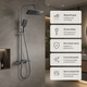 Душ/смеситель Faucet CR-25HT030 многофункциональный металл / Душ с длинным сливом / Смеситель для ванной комнаты - изображение 4