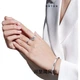 Кольцо DanielWellington DW051 серебряное с белой керамикой, размер 58, парное - изображение 2